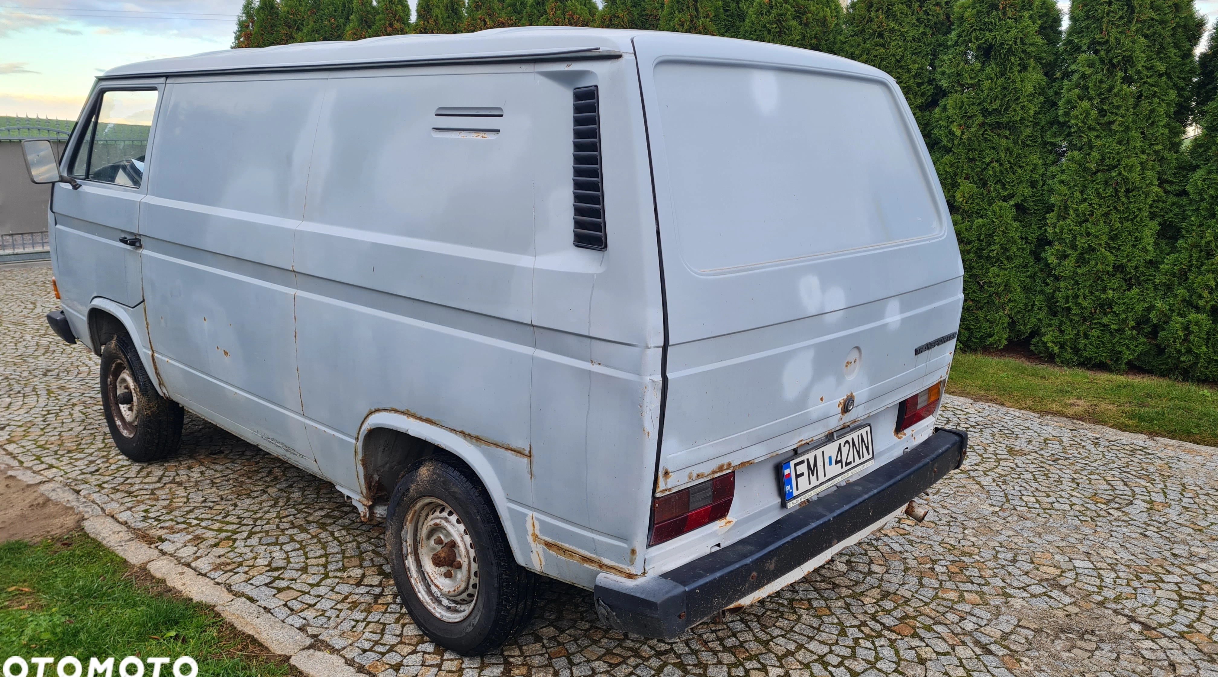 Volkswagen Transporter cena 6500 przebieg: 600000, rok produkcji 1989 z Lubin małe 254